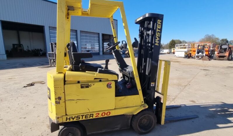 Hyster E2.00XMS Forklifts For Auction: Leeds, UK – 30th April, 1st, 2nd & 3rd May 25 full