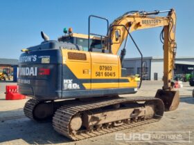 2018 Hyundai HX140LC 10 Ton+ Excavators For Auction: Leeds, UK – 30th April, 1st, 2nd & 3rd May 25 full
