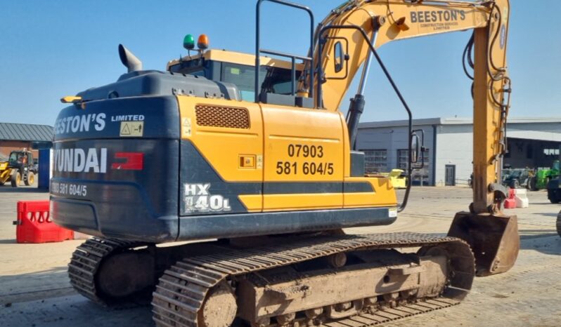 2018 Hyundai HX140LC 10 Ton+ Excavators For Auction: Leeds, UK – 30th April, 1st, 2nd & 3rd May 25 full
