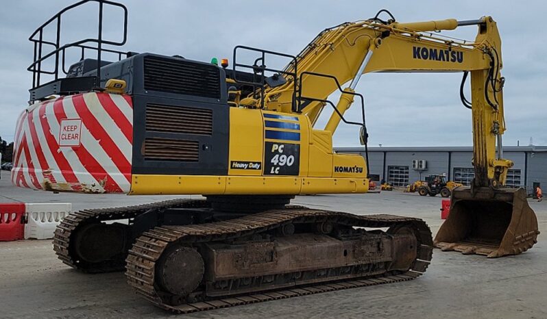 2019 Komatsu PC490LC-11 20 Ton+ Excavators For Auction: Leeds, UK – 30th April, 1st, 2nd & 3rd May 25 full