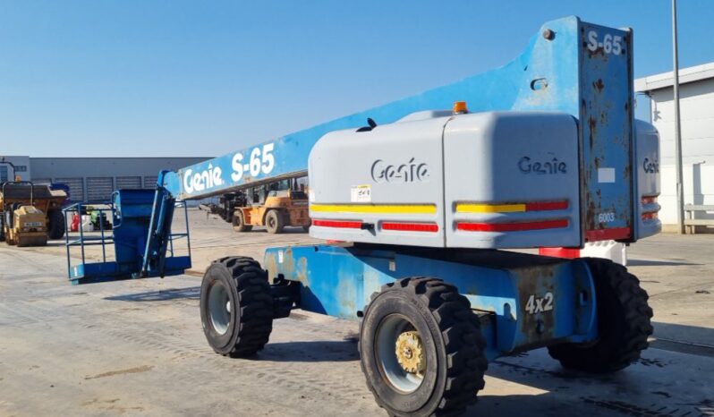 Genie S65 Manlifts For Auction: Leeds, UK – 30th April, 1st, 2nd & 3rd May 25 full