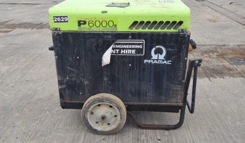 Pramac P6000S Generators For Auction: Leeds, UK – 30th April, 1st, 2nd & 3rd May 25 full