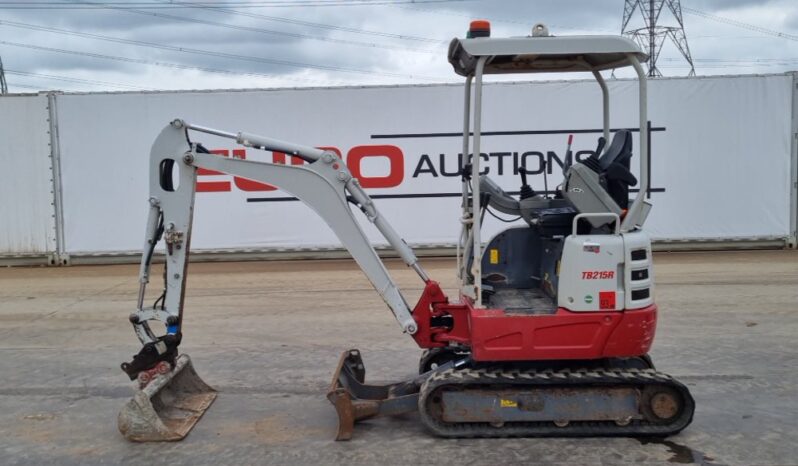 2019 Takeuchi TB215R Mini Excavators For Auction: Leeds, UK – 30th April, 1st, 2nd & 3rd May 25 full