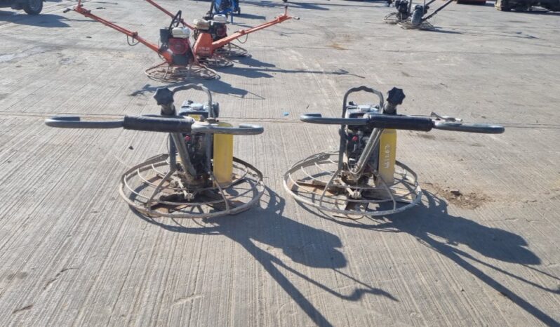 Wacker Neuson Concrete Power Float, Honda Engine (2 of) Asphalt / Concrete Equipment For Auction: Leeds, UK – 30th April, 1st, 2nd & 3rd May 25 full