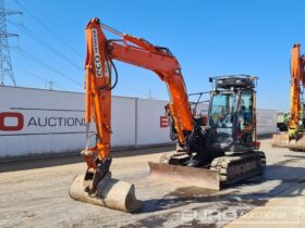 2018 Hitachi ZX85USB-5 6 Ton+ Excavators For Auction: Leeds, UK – 30th April, 1st, 2nd & 3rd May 25