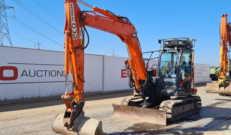 2018 Hitachi ZX85USB-5 6 Ton+ Excavators For Auction: Leeds, UK – 30th April, 1st, 2nd & 3rd May 25