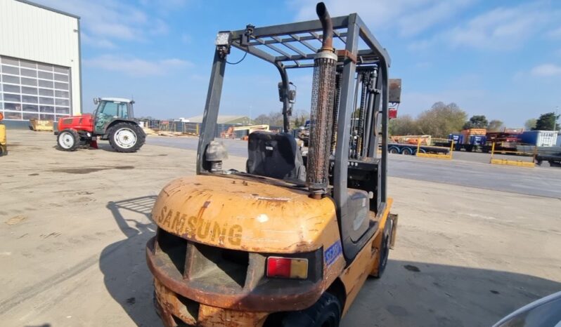 Samsung SF25D Forklifts For Auction: Leeds, UK – 30th April, 1st, 2nd & 3rd May 25 full