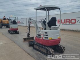 2019 Takeuchi TB215R Mini Excavators For Auction: Leeds, UK – 30th April, 1st, 2nd & 3rd May 25 full