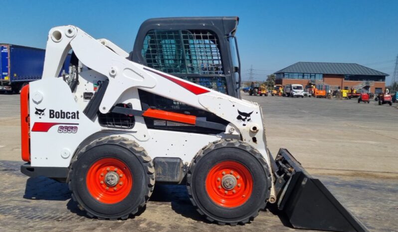 2018 Bobcat S650 Skidsteer Loaders For Auction: Leeds, UK – 30th April, 1st, 2nd & 3rd May 25 full