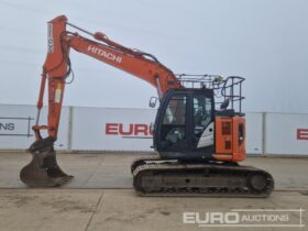 2018 Hitachi ZX135US-6 10 Ton+ Excavators For Auction: Leeds, UK – 30th April, 1st, 2nd & 3rd May 25 full