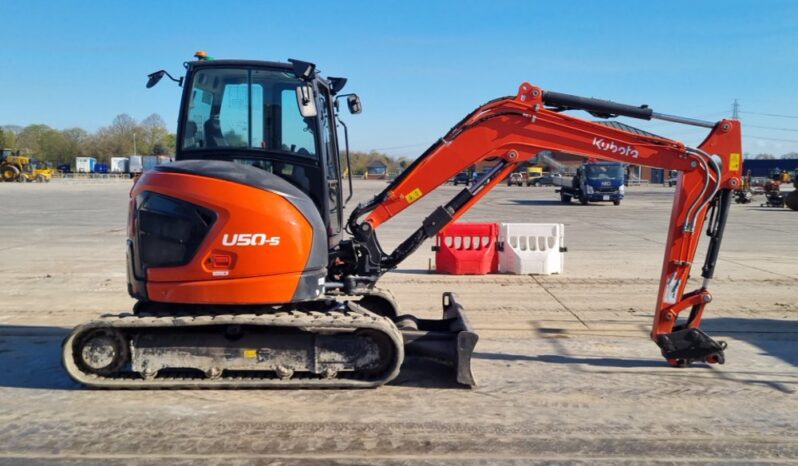 2023 Kubota U50-5 Mini Excavators For Auction: Leeds, UK – 30th April, 1st, 2nd & 3rd May 25 full