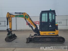 2018 JCB 48Z-1 Mini Excavators For Auction: Leeds, UK – 30th April, 1st, 2nd & 3rd May 25 full