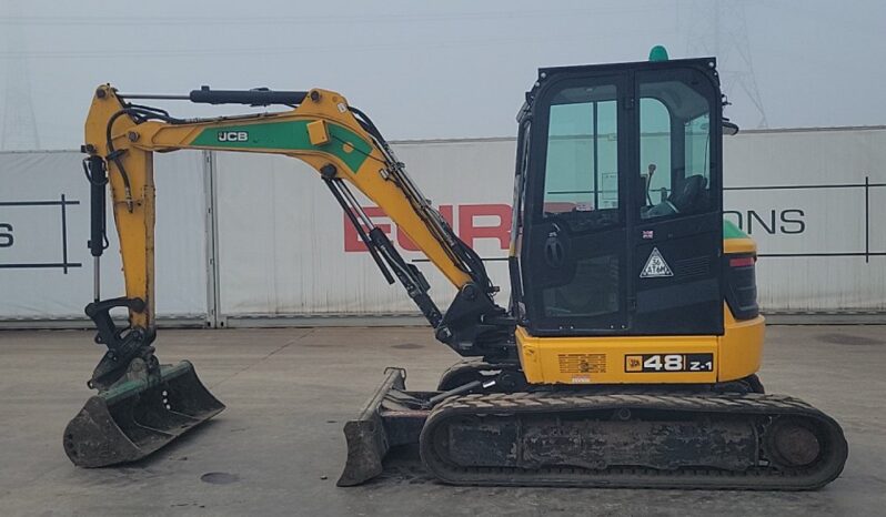 2018 JCB 48Z-1 Mini Excavators For Auction: Leeds, UK – 30th April, 1st, 2nd & 3rd May 25 full