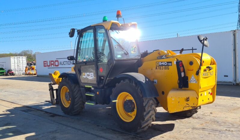2017 JCB 540-140 Hi Viz Telehandlers For Auction: Leeds, UK – 30th April, 1st, 2nd & 3rd May 25 full
