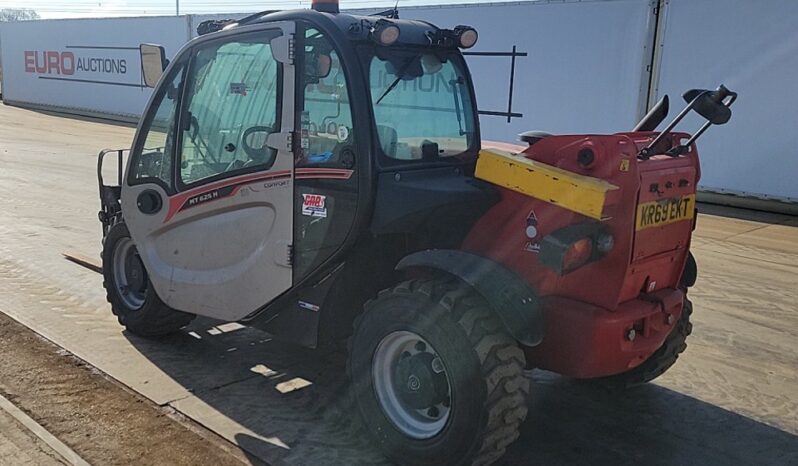 2019 Manitou MT625H Comfort Telehandlers For Auction: Leeds, UK – 30th April, 1st, 2nd & 3rd May 25 full