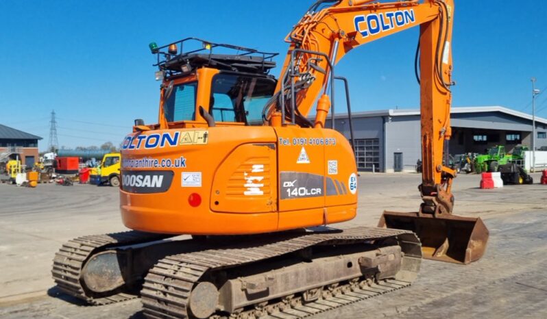 2016 Doosan DX140LCR-3 10 Ton+ Excavators For Auction: Leeds, UK – 30th April, 1st, 2nd & 3rd May 25 full