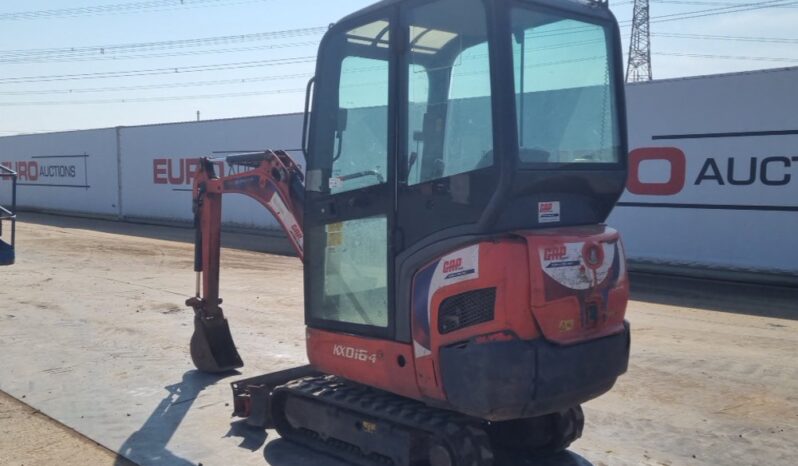 2016 Kubota KX016-4 Mini Excavators For Auction: Leeds, UK – 30th April, 1st, 2nd & 3rd May 25 full