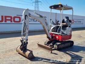 2019 Takeuchi TB215R Mini Excavators For Auction: Leeds, UK – 30th April, 1st, 2nd & 3rd May 25