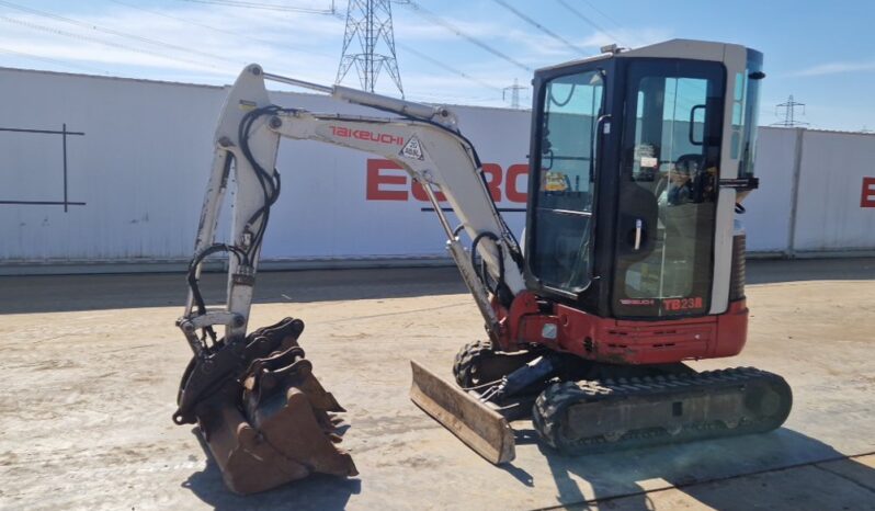 Taketuchi TB23R Mini Excavators For Auction: Leeds, UK – 30th April, 1st, 2nd & 3rd May 25