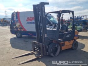 Samsung SF25D Forklifts For Auction: Leeds, UK – 30th April, 1st, 2nd & 3rd May 25