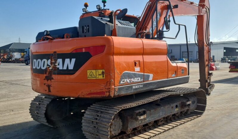 2020 Doosan DX140LC-5 10 Ton+ Excavators For Auction: Leeds, UK – 30th April, 1st, 2nd & 3rd May 25 full