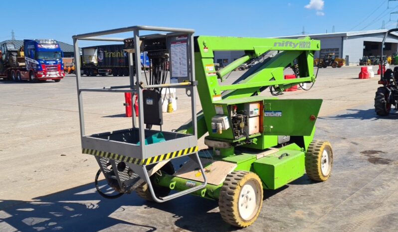 Niftylift HR12DE Manlifts For Auction: Leeds, UK – 30th April, 1st, 2nd & 3rd May 25 full