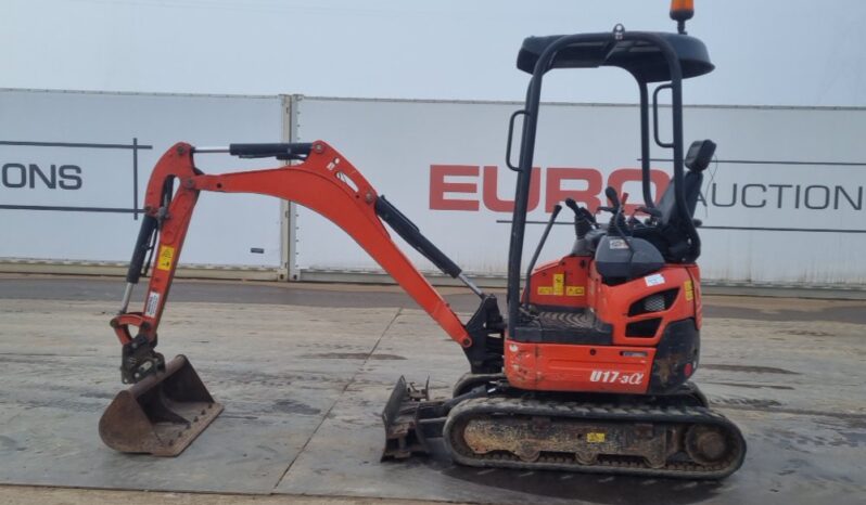2020 Kubota U17-3 Mini Excavators For Auction: Leeds, UK – 30th April, 1st, 2nd & 3rd May 25 full