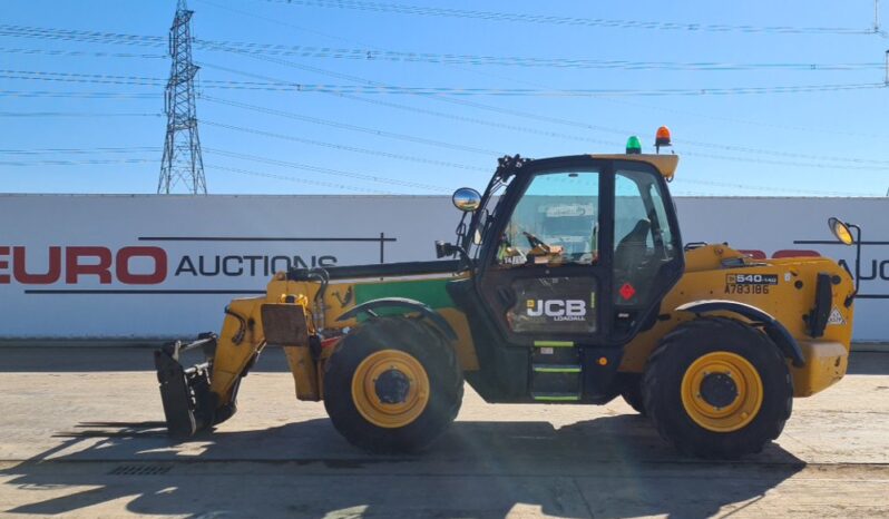 2017 JCB 540-140 Hi Viz Telehandlers For Auction: Leeds, UK – 30th April, 1st, 2nd & 3rd May 25 full