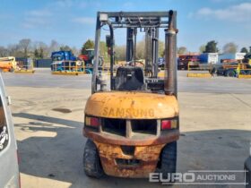 Samsung SF25D Forklifts For Auction: Leeds, UK – 30th April, 1st, 2nd & 3rd May 25 full