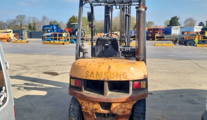 Samsung SF25D Forklifts For Auction: Leeds, UK – 30th April, 1st, 2nd & 3rd May 25 full