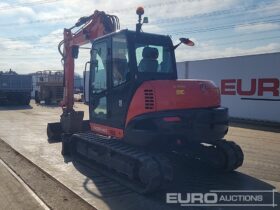 2021 Kubota KX080-4A2 6 Ton+ Excavators For Auction: Leeds, UK – 30th April, 1st, 2nd & 3rd May 25 full