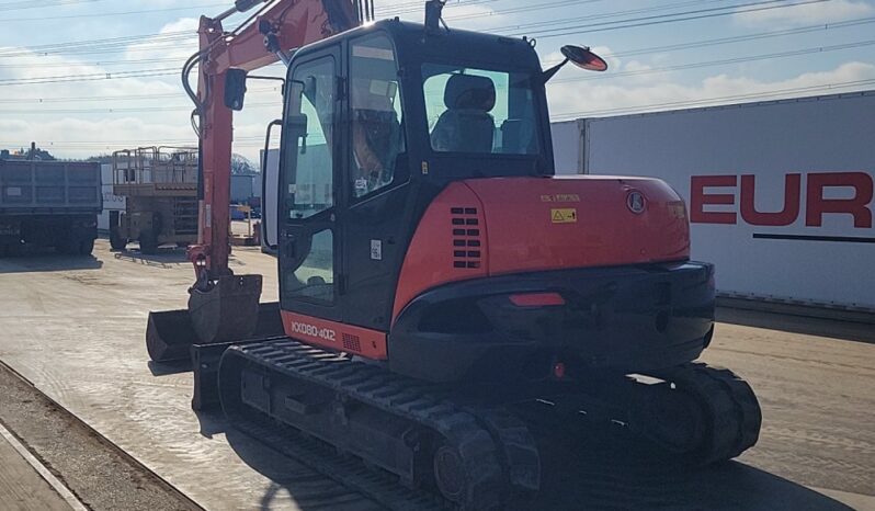 2021 Kubota KX080-4A2 6 Ton+ Excavators For Auction: Leeds, UK – 30th April, 1st, 2nd & 3rd May 25 full