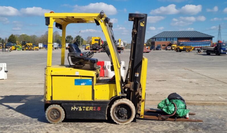 2012 Hyster E2.5XN MWB Forklifts For Auction: Leeds, UK – 30th April, 1st, 2nd & 3rd May 25 full