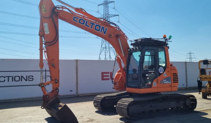 2016 Doosan DX140LCR-3 10 Ton+ Excavators For Auction: Leeds, UK – 30th April, 1st, 2nd & 3rd May 25