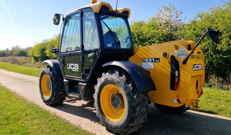 2017 JCB 531-70 telescopic forklift full