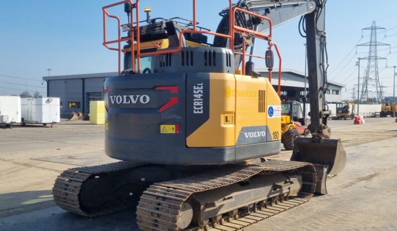 2018 Volvo ECR145EL 10 Ton+ Excavators For Auction: Leeds, UK – 30th April, 1st, 2nd & 3rd May 25 full