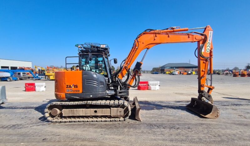 2018 Hitachi ZX85USB-5 6 Ton+ Excavators For Auction: Leeds, UK – 30th April, 1st, 2nd & 3rd May 25 full
