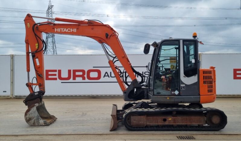 2010 Hitachi ZX85USBLC-3 6 Ton+ Excavators For Auction: Leeds, UK – 30th April, 1st, 2nd & 3rd May 25 full