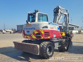 2021 Takeuchi TB295W Wheeled Excavators For Auction: Leeds, UK – 30th April, 1st, 2nd & 3rd May 25 full