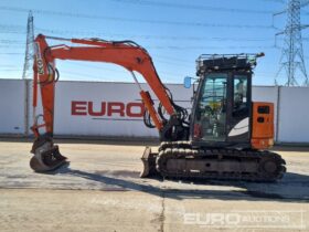 2018 Hitachi ZX85USB-5 6 Ton+ Excavators For Auction: Leeds, UK – 30th April, 1st, 2nd & 3rd May 25 full