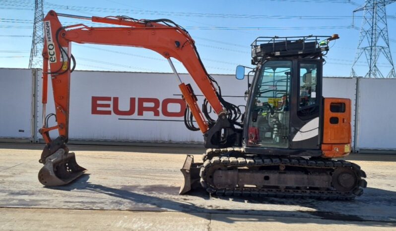 2018 Hitachi ZX85USB-5 6 Ton+ Excavators For Auction: Leeds, UK – 30th April, 1st, 2nd & 3rd May 25 full
