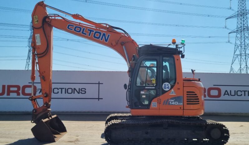 2016 Doosan DX140LCR-3 10 Ton+ Excavators For Auction: Leeds, UK – 30th April, 1st, 2nd & 3rd May 25 full