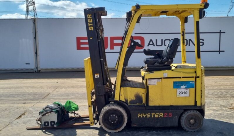 2012 Hyster E2.5XN MWB Forklifts For Auction: Leeds, UK – 30th April, 1st, 2nd & 3rd May 25 full