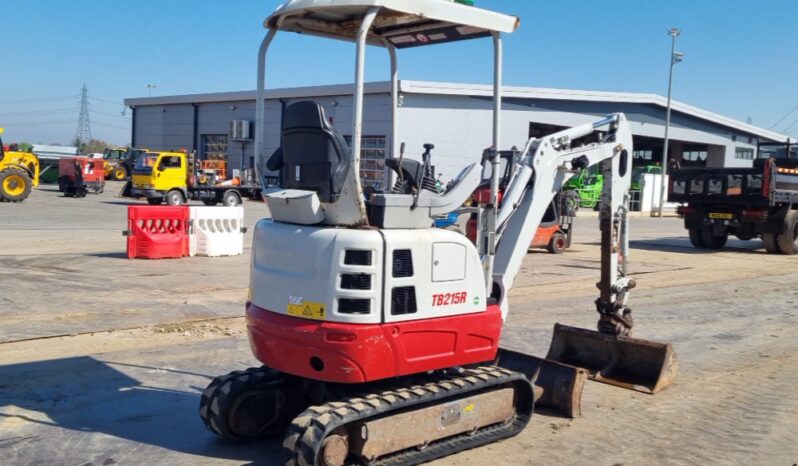 2019 Takeuchi TB215R Mini Excavators For Auction: Leeds, UK – 30th April, 1st, 2nd & 3rd May 25 full