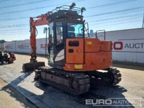 2018 Hitachi ZX85USB-5 6 Ton+ Excavators For Auction: Leeds, UK – 30th April, 1st, 2nd & 3rd May 25 full