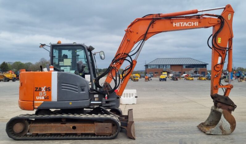 2010 Hitachi ZX85USBLC-3 6 Ton+ Excavators For Auction: Leeds, UK – 30th April, 1st, 2nd & 3rd May 25 full