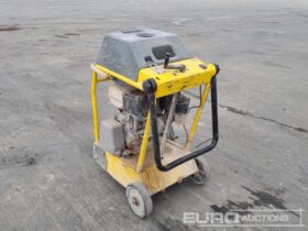 Wacker Neuson Petrol Floor Saw, Honda Engine Asphalt / Concrete Equipment For Auction: Leeds, UK – 30th April, 1st, 2nd & 3rd May 25 full
