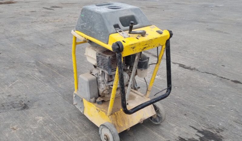 Wacker Neuson Petrol Floor Saw, Honda Engine Asphalt / Concrete Equipment For Auction: Leeds, UK – 30th April, 1st, 2nd & 3rd May 25 full