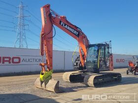 2017 Hitachi ZX135US-6 10 Ton+ Excavators For Auction: Leeds, UK – 30th April, 1st, 2nd & 3rd May 25
