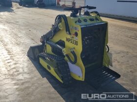 Unused 2025 Machpro MPS330 Skidsteer Loaders For Auction: Leeds, UK – 30th April, 1st, 2nd & 3rd May 25 full